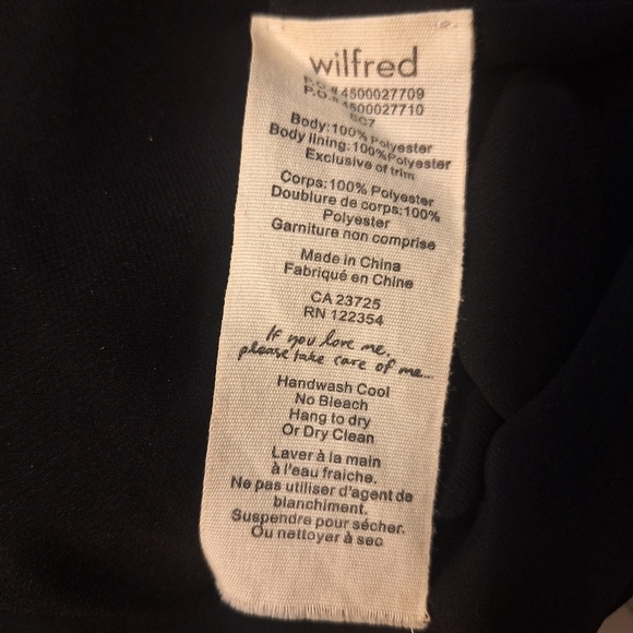 Wilred Sabine Dress Black XS - Picture 8 of 8